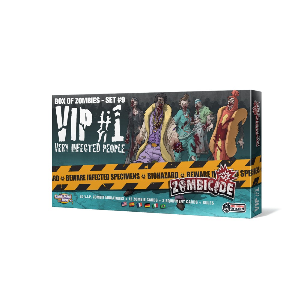 Zombicide - Box of zombies - set #9 - VIP #1 - Very infected people