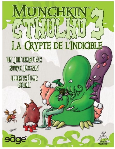 Munchkin Cthulhu 3 - La Crypte de l'Indicible