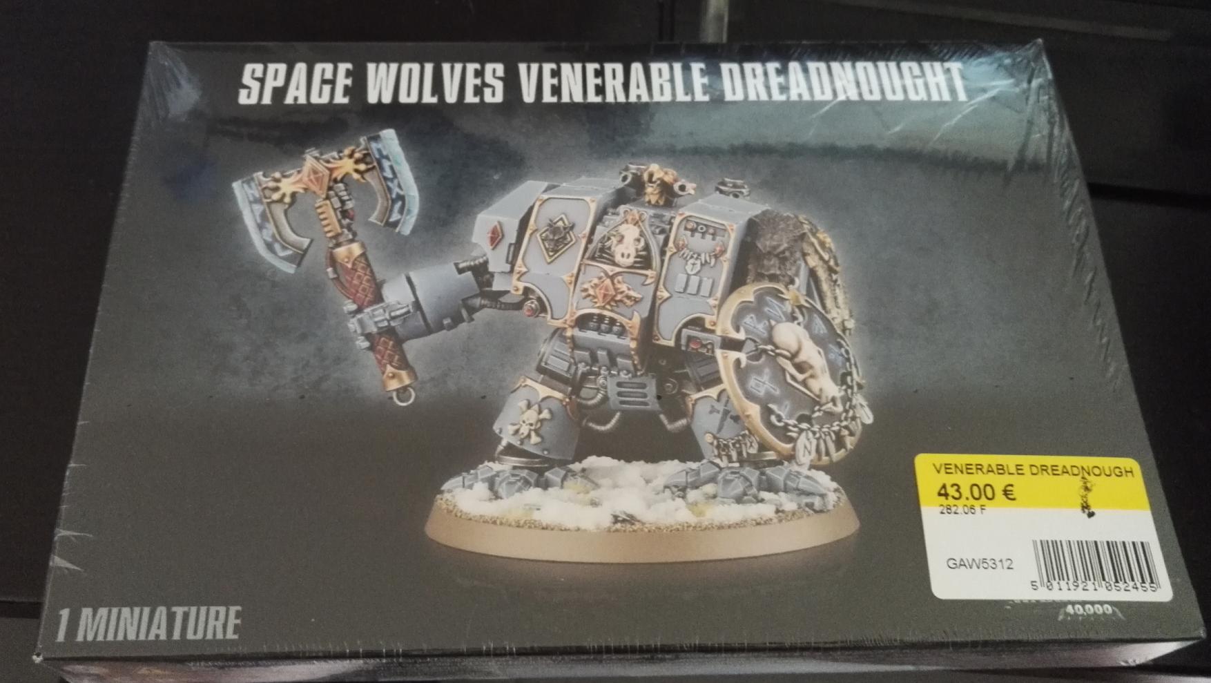 Warhammer 40k: Space Wolves Venerable Dreadnought