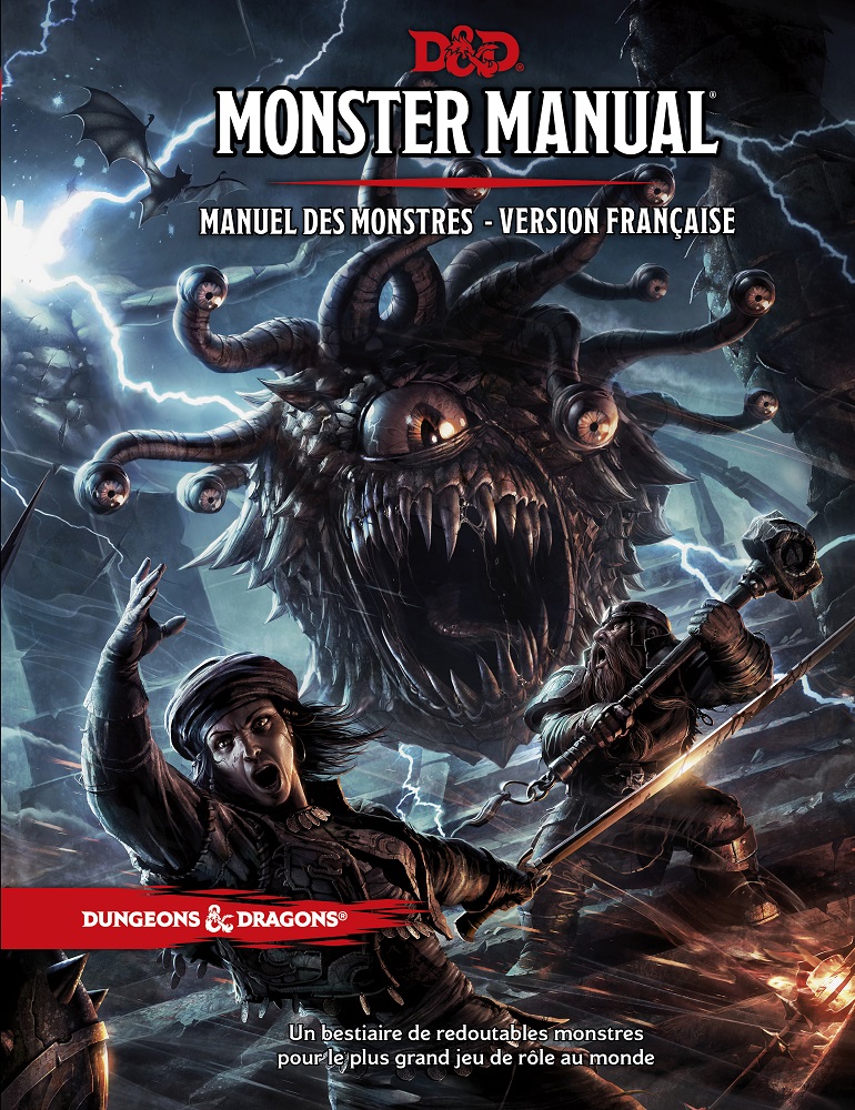 Dungeons & Dragons - 5ème Edition VF - Manuel des Monstres