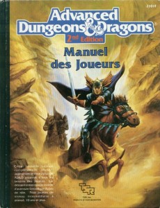 Advanced Dungeons & Dragons - 2ème Edition VF - Manuel des joueurs