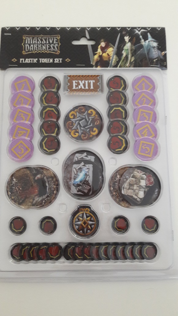 Massive Darkness : Plastic Token Set