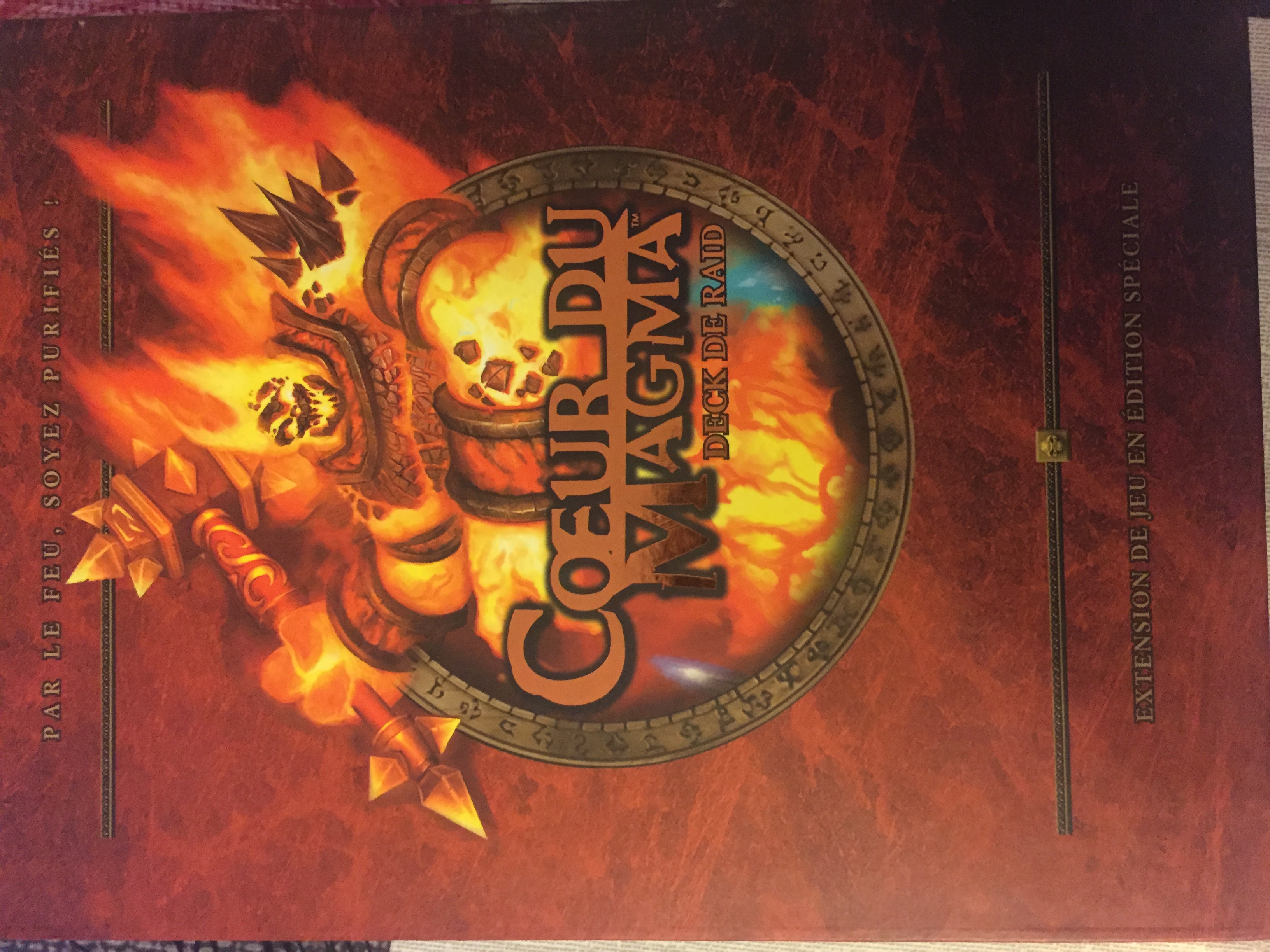Warcraft JCC Extension Deck de Raid Cœur de Magma Warcraft JCC Extension Deck de Raid Cœur de Magma