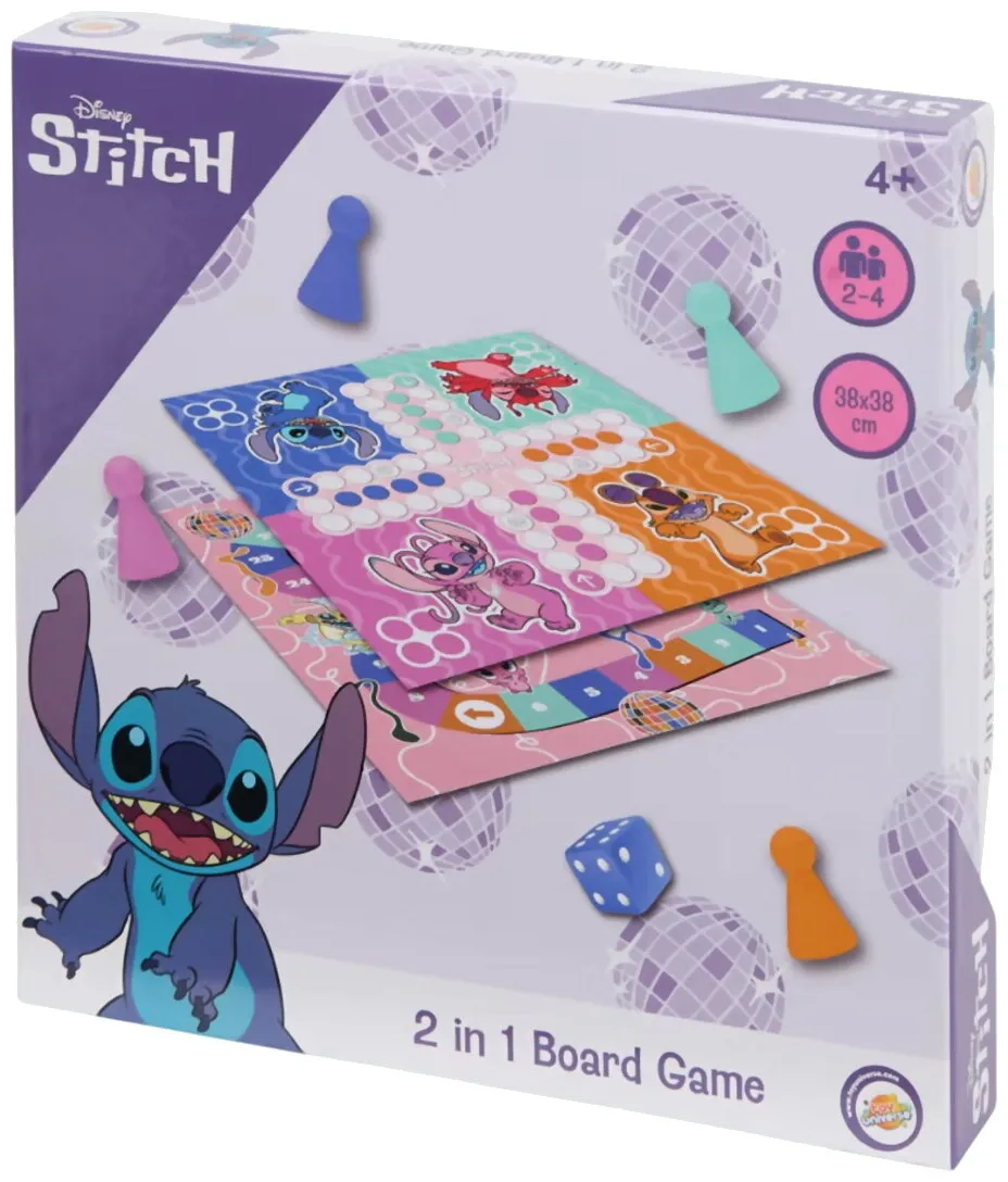 2 In 1 Board Game - Stitch 2 In 1 Board Game - Stitch