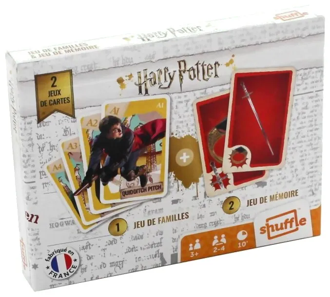 2 Jeux De Cartes Harry Potter Jeu De Familles - Jeu De Mémoire