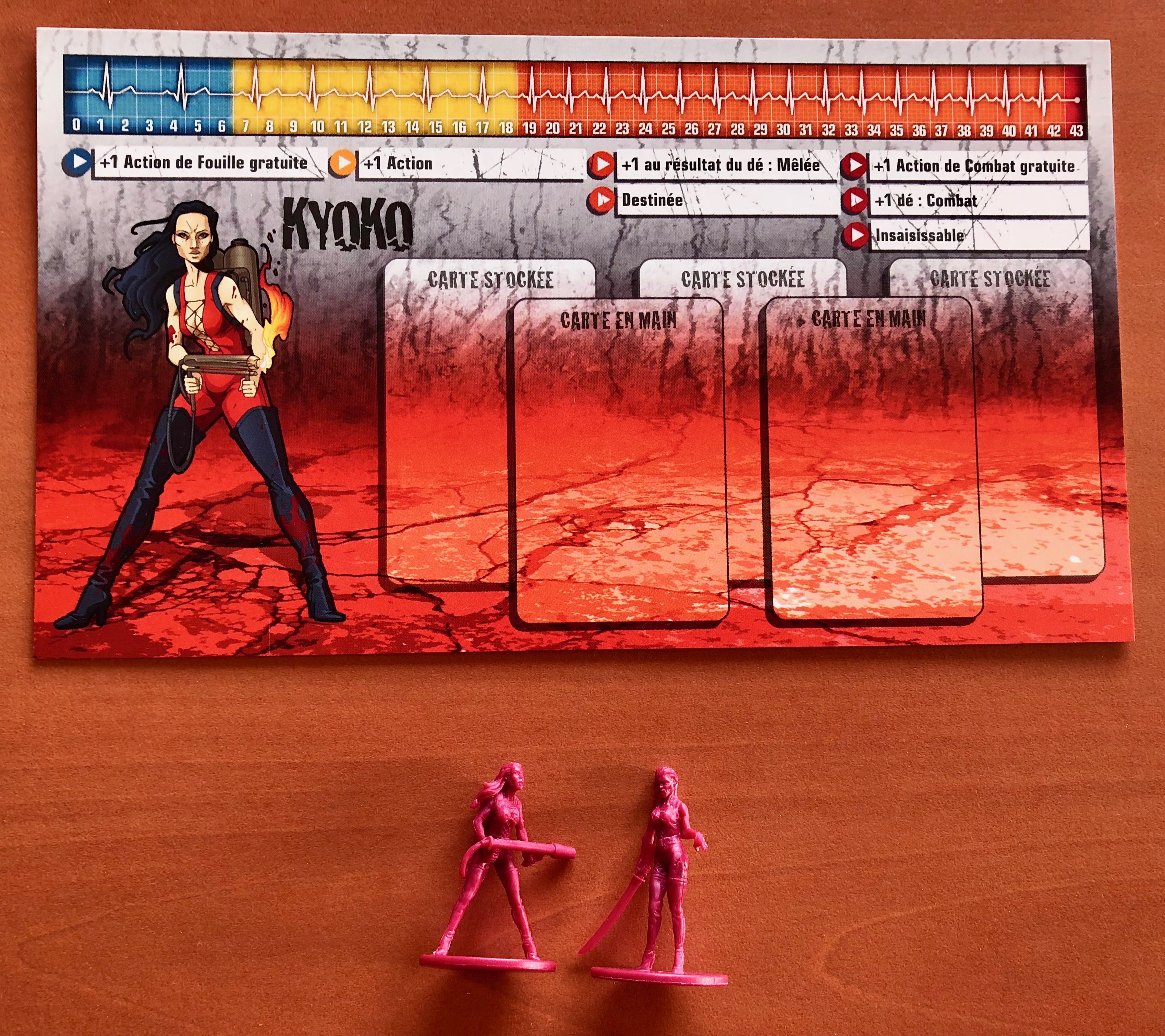Zombicide - Gaming Night #1 - Personnage Kyoko