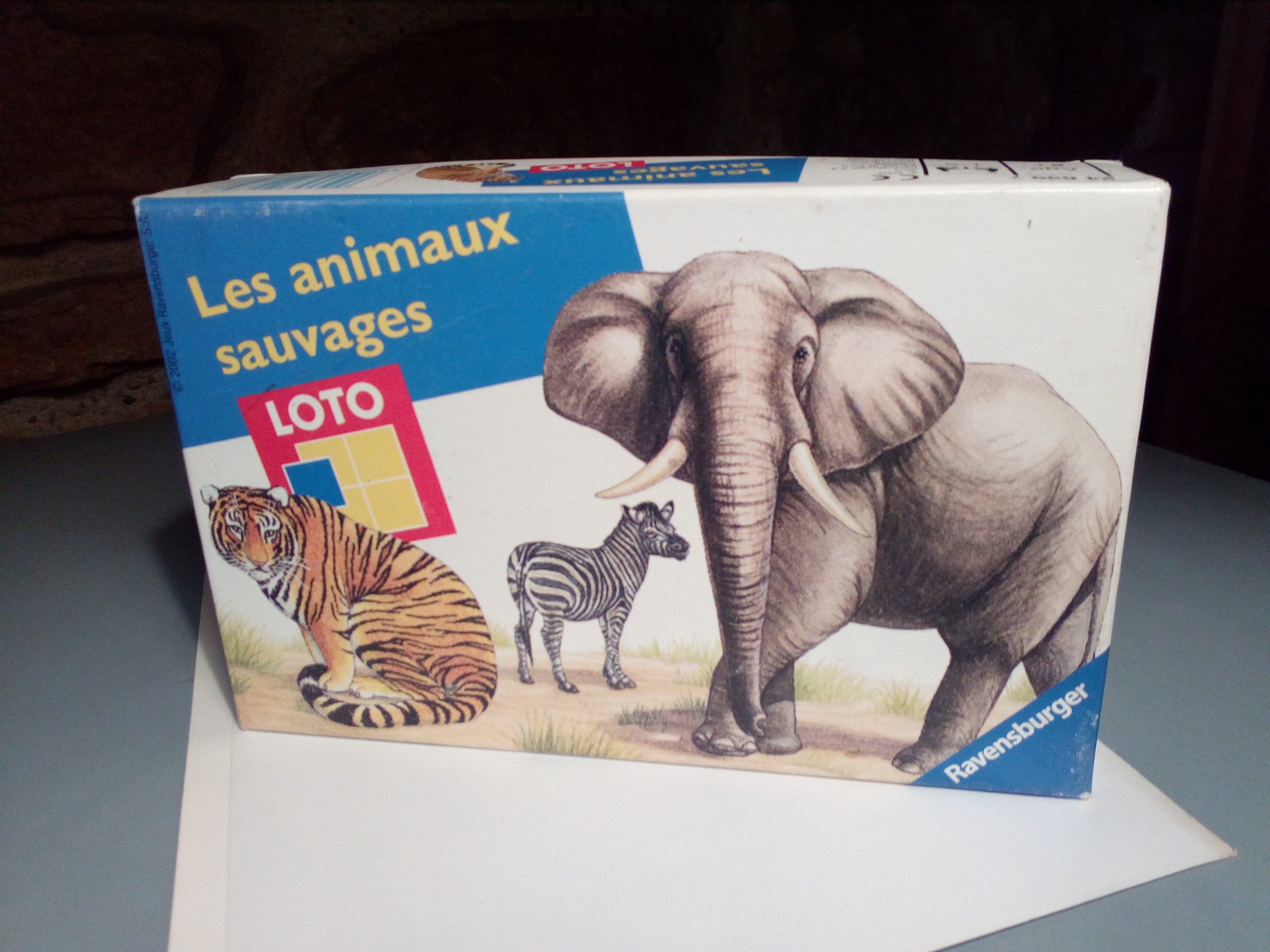 Loto les animaux sauvages