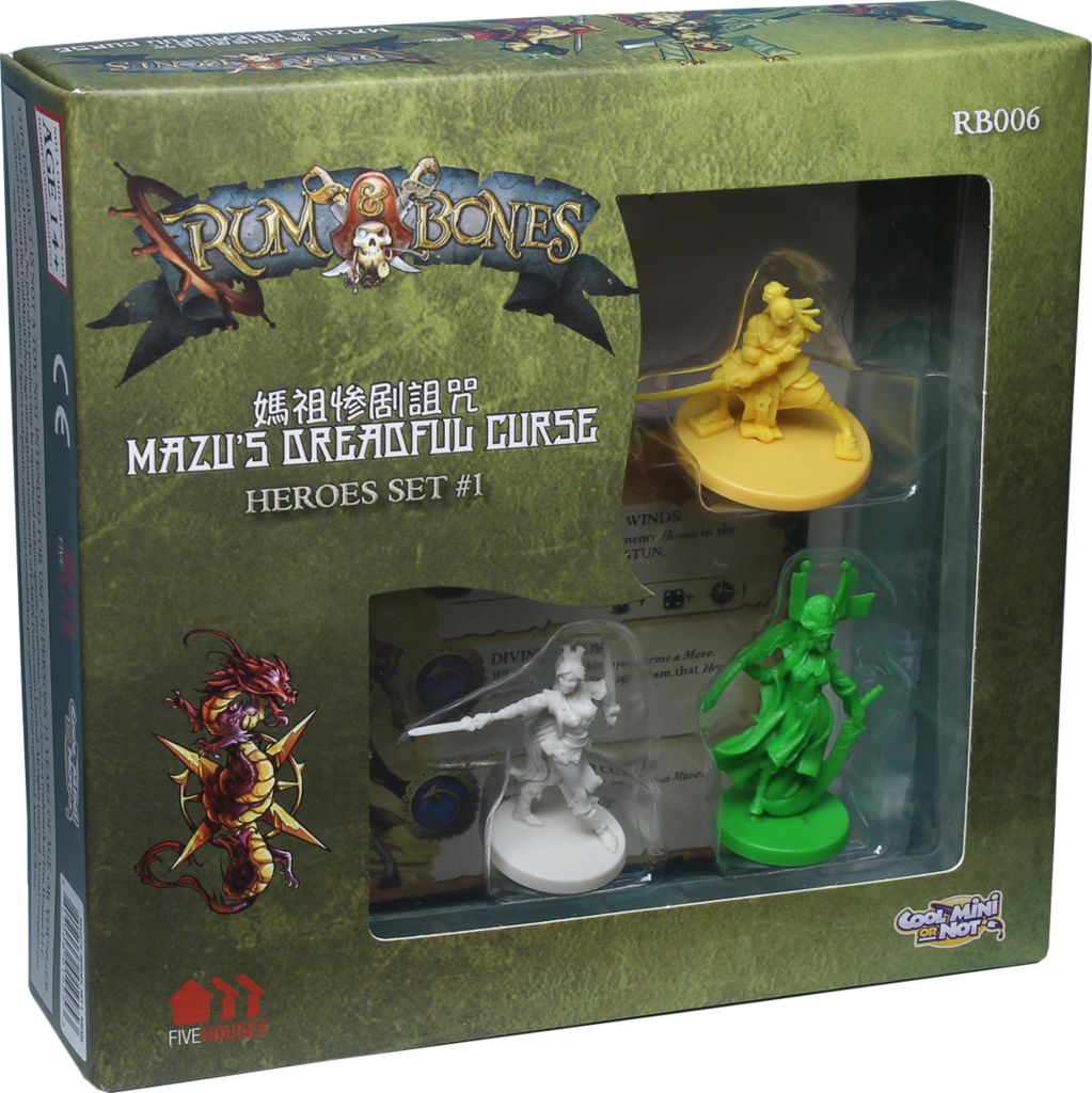 Rum & Bones - Mazu's Dreadful Curse Heroes Set 1