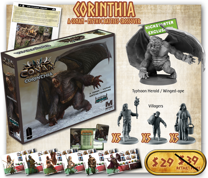 mythic battles pantheon : Corinthia