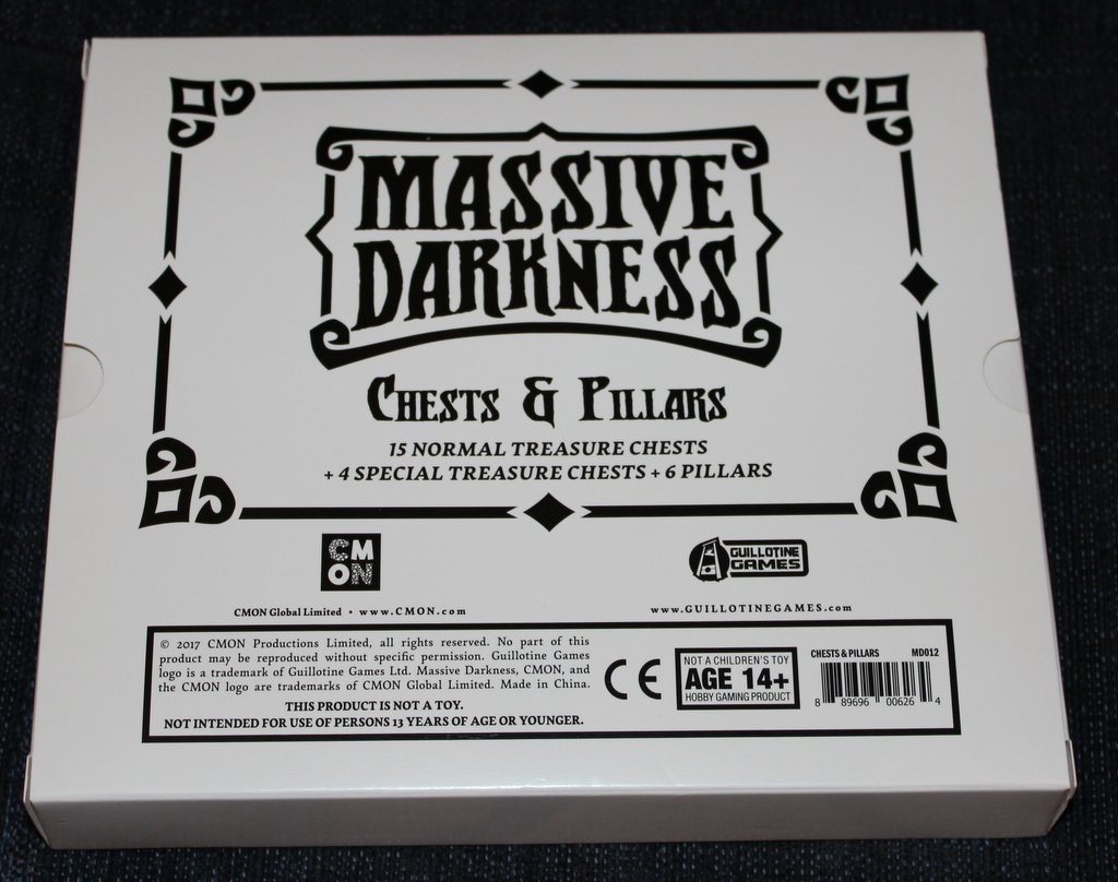 Massive Darkness - Chests & Pillars - Coffres & Piliers