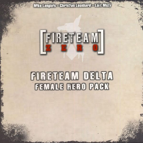 Fireteam Zero : Fireteam Delta Female Hero Pack