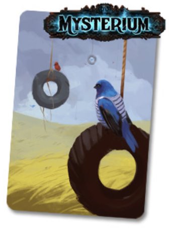 Mysterium - Carte Oiseau bleu