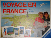 Voyage en France - découvrir les trésors de la France en jouant