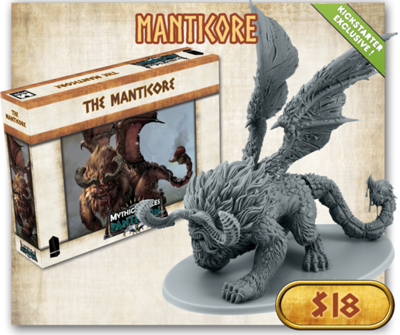 mythic battles Pantheon : Manticore