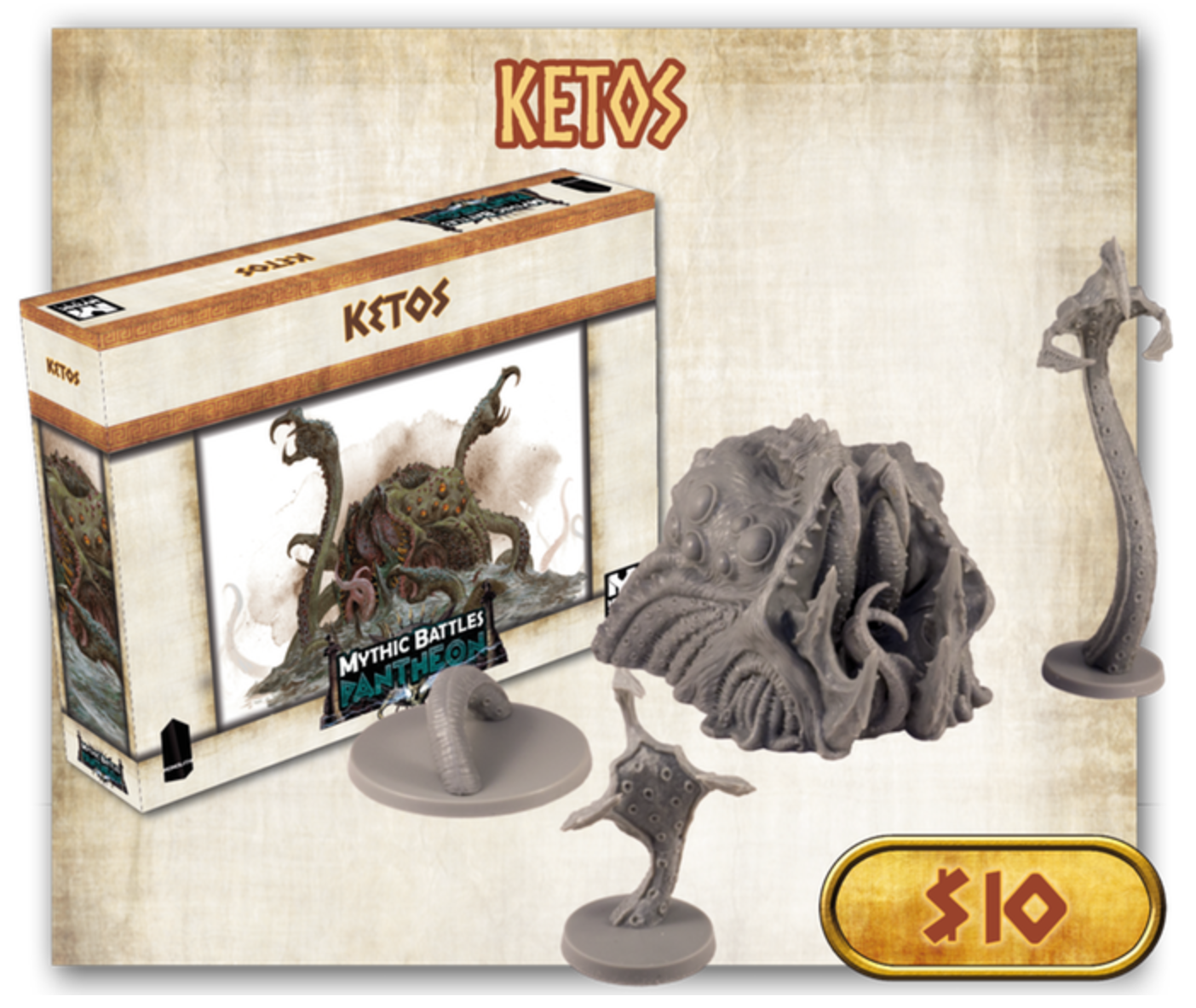 Mythic Battles pantheon : Ketos / Thaug