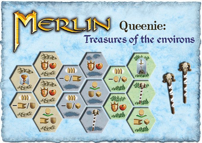 Merlin - Queenie 1 : Treasures of the Environs