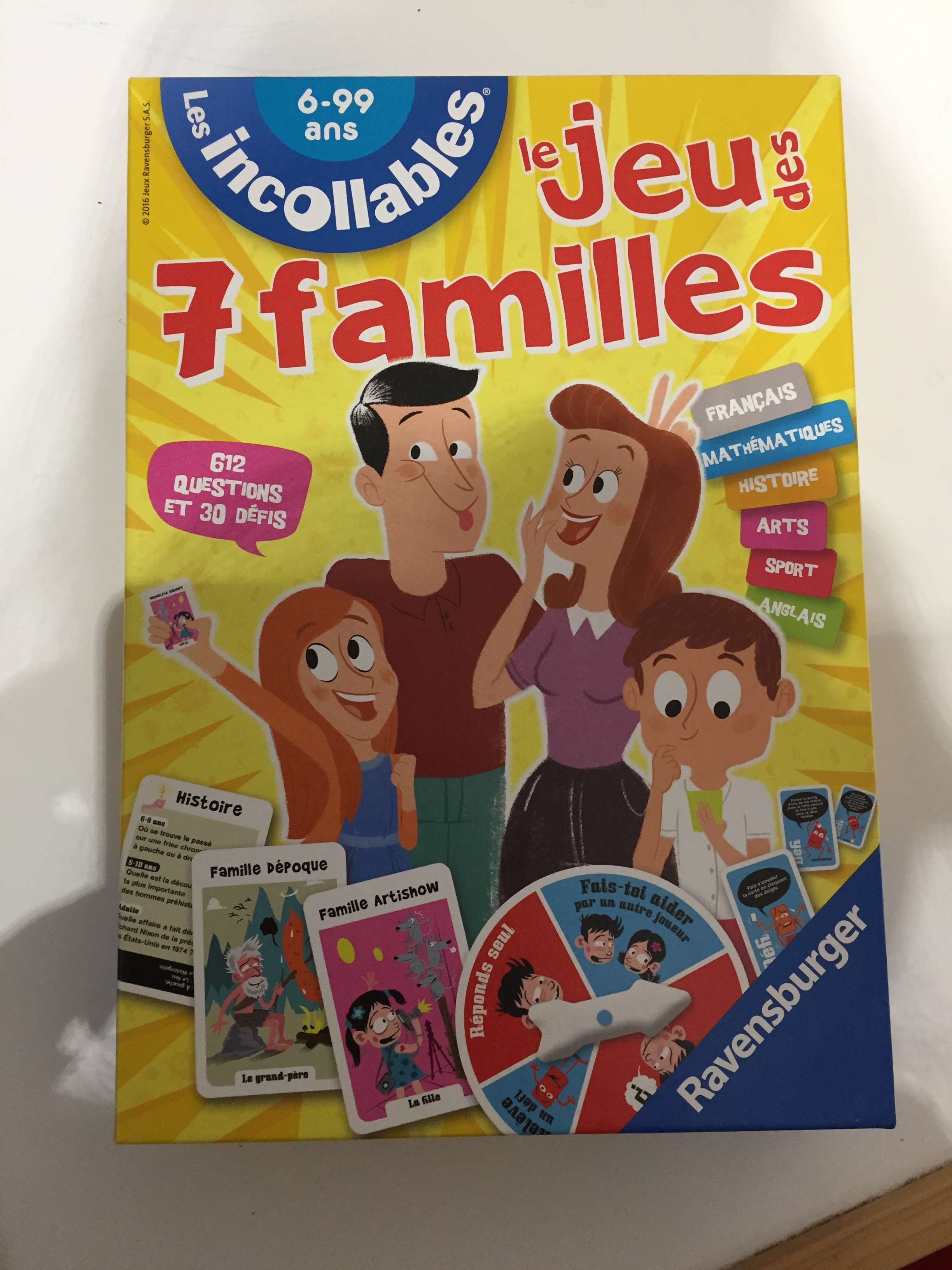 Le jeu des 7 familles