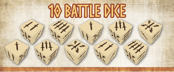 mythic battles pantheon - battle dice