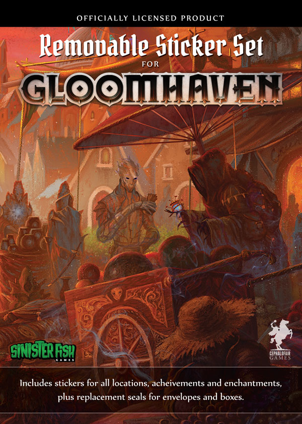 Gloomhaven - Removable Stickers Set