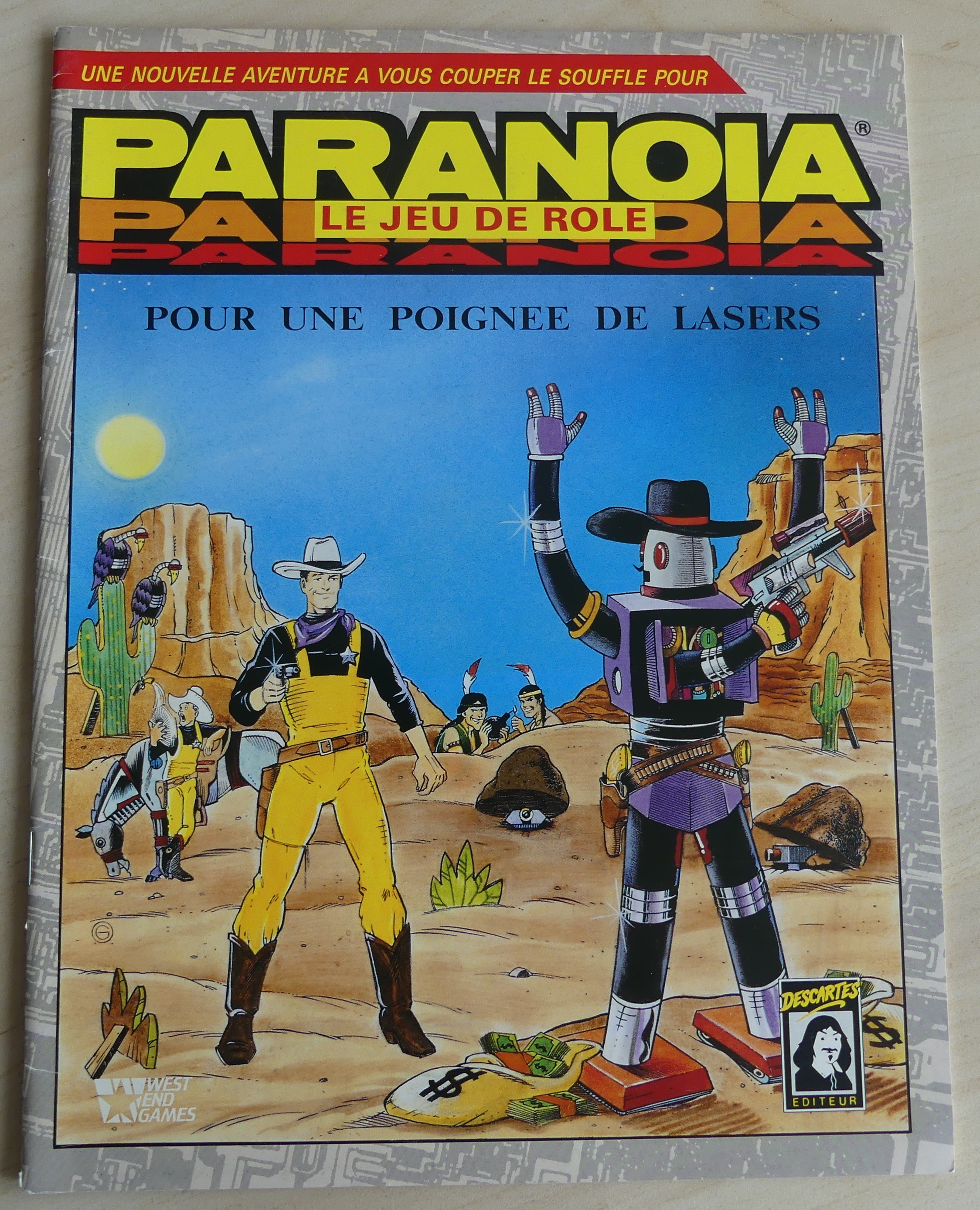 paranoia : pour une poignée de lasers