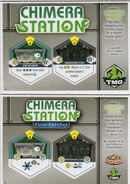 Chimera Station - Tuiles promotionnelles