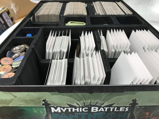 mythic battles pantheon - deluxe storage box
