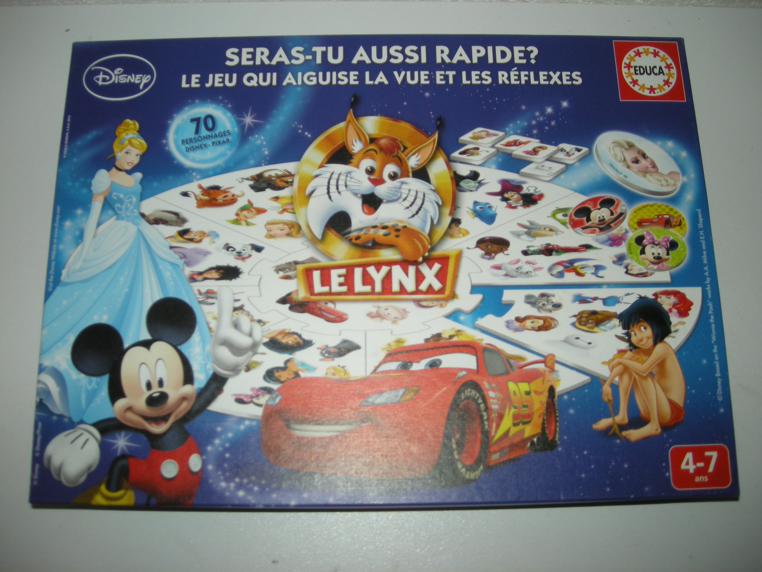 Jeu le lynx Disney