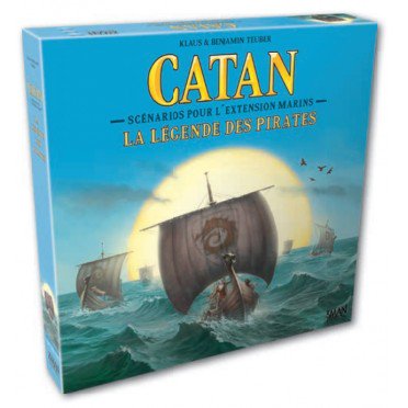 Catane / Les colons de catane : Marins - Scénarios La Légende des Pirates