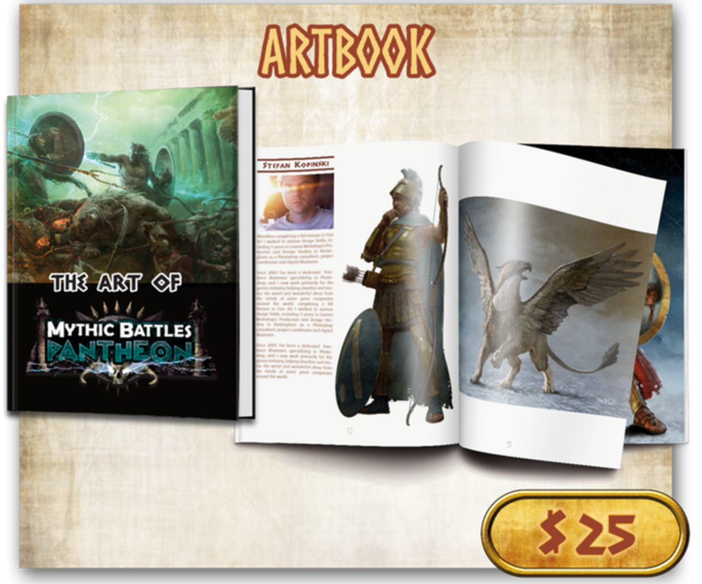 mythic battles pantheon : Artbook