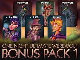 One Night Ultimate Werewolf BONUS PACK 1