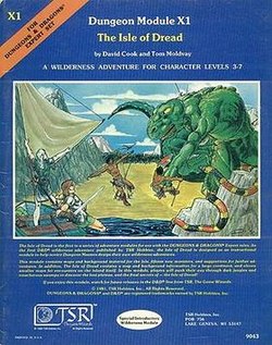 Dungeons & Dragons - 2nd Edition - The Isle of Dread