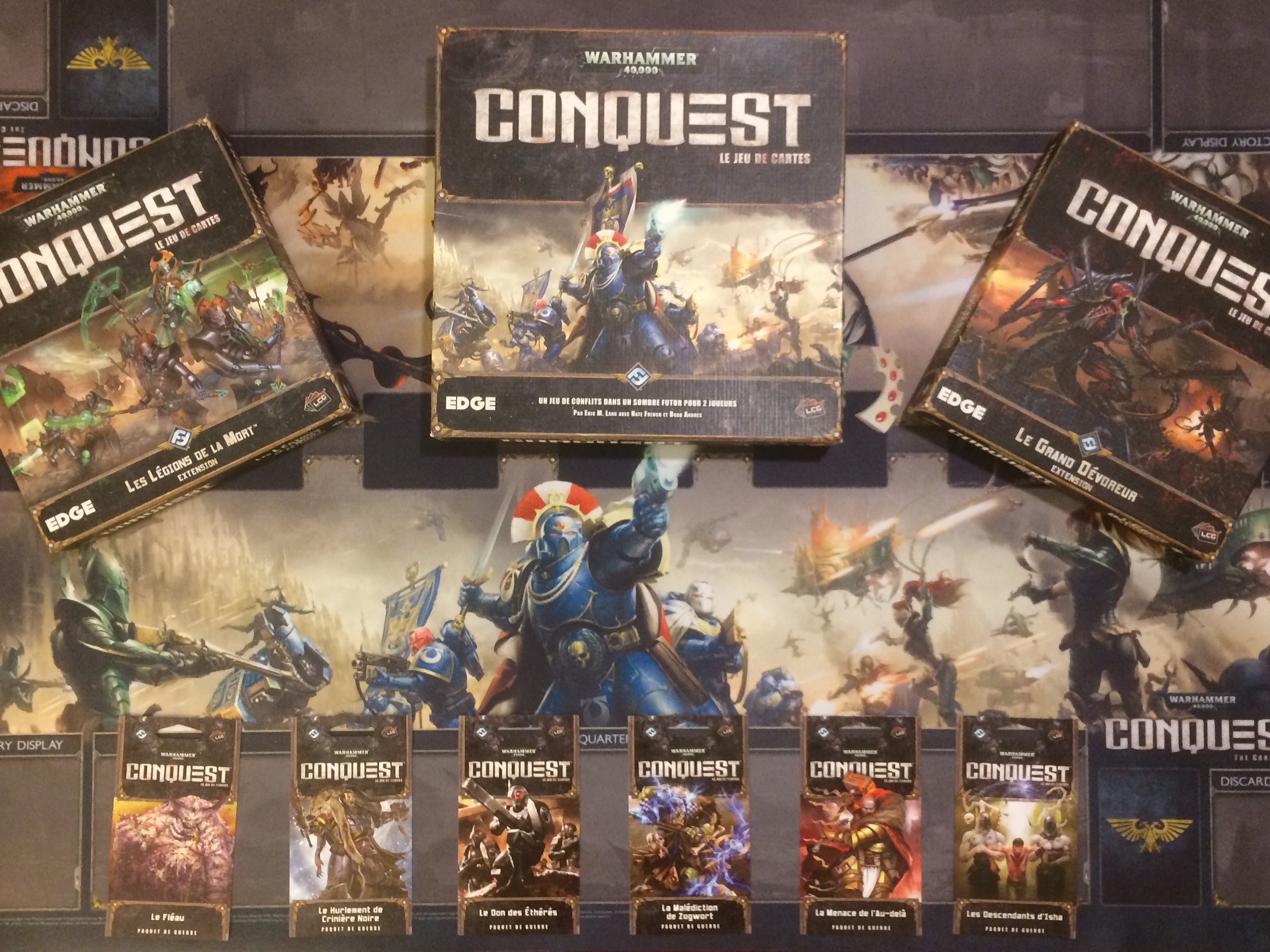 W40K Conquest : Lot complet cycle Seigneur de Guerre W40K Conquest : Lot complet cycle Seigneur de Guerre