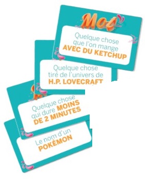 Mot pour mot : Cartes supplémentaires