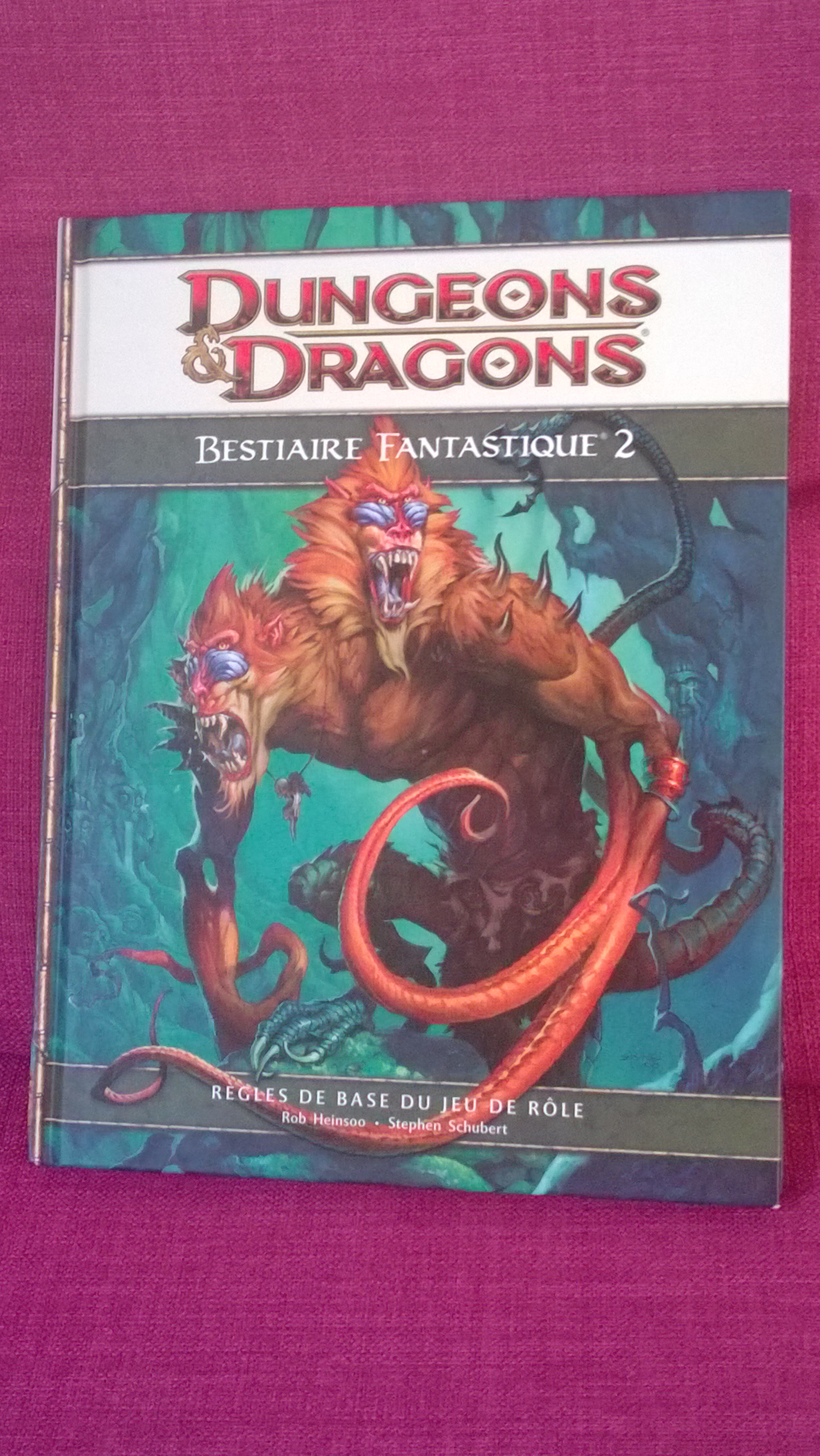 Bestiaire Fantastique 2 D&D4