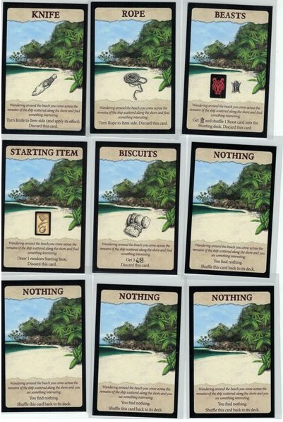 Robinson Crusoe : Cartes Beach