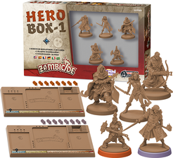 Zombicide Black Plague - Hero Box 1