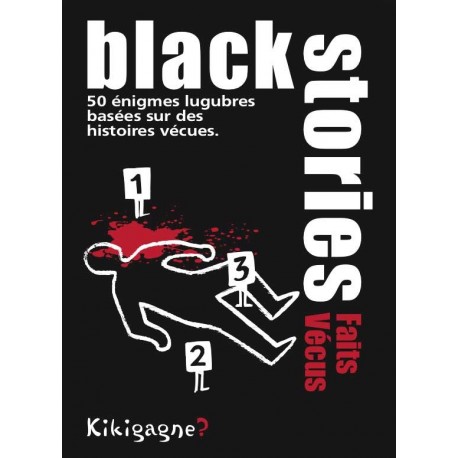 Black Stories Edition Faits Vécus