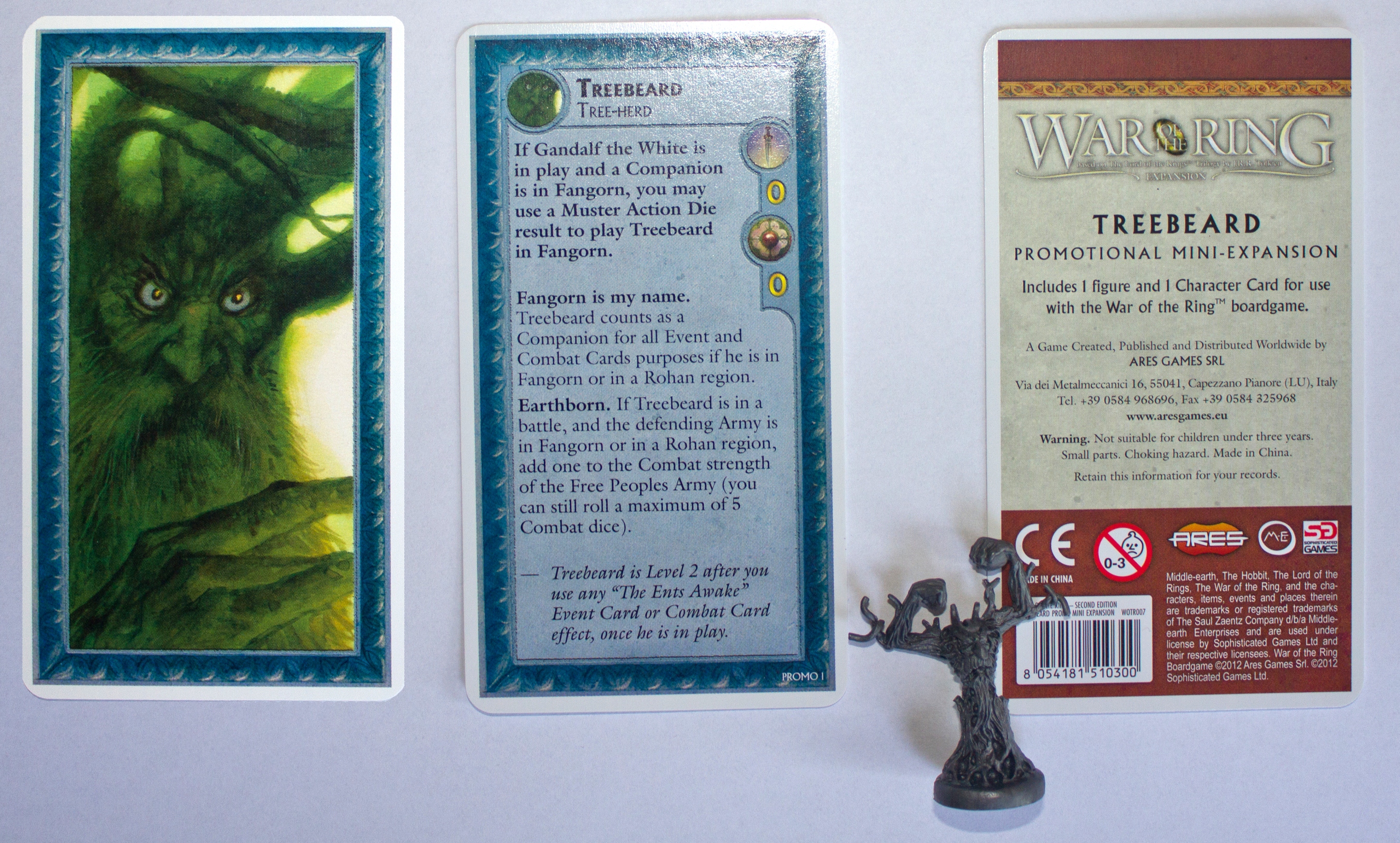 War of the Ring (2nd edition) Extension Sylverbarbe (Treebeard)