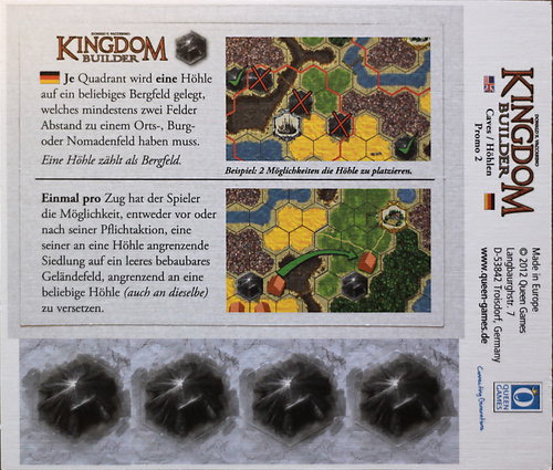 Kingdom builder : Caves