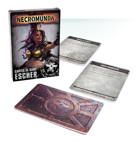 Necromunda: Cartes de gang Escher