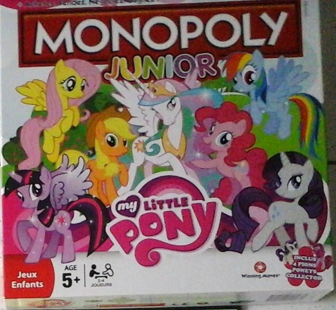 monopoly junior my little pony