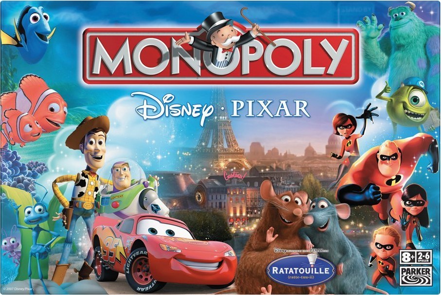 Monopoly Pixar