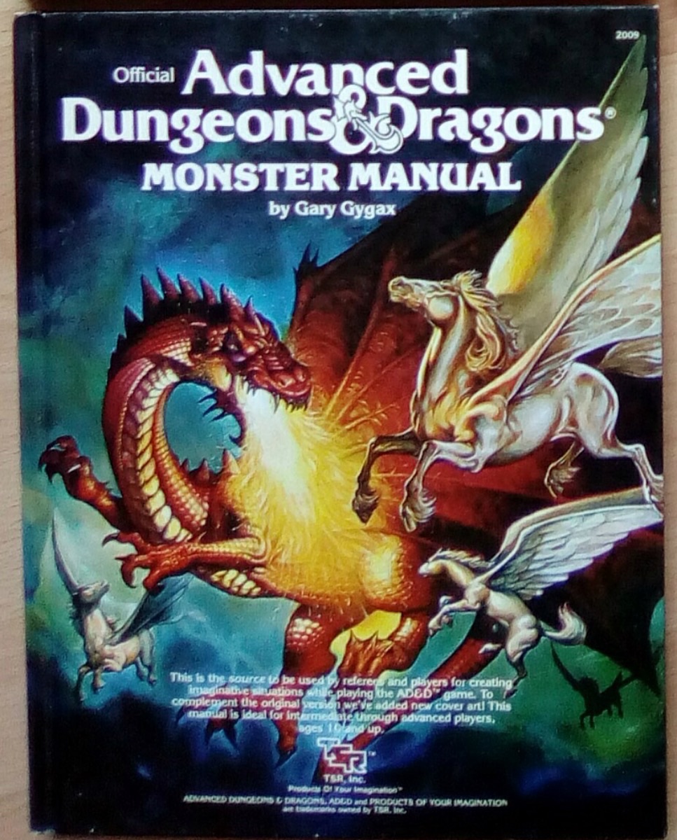 Advanced Dungeons & Dragons VO - Monster Manual Advanced Dungeons & Dragons VO - Monster Manual