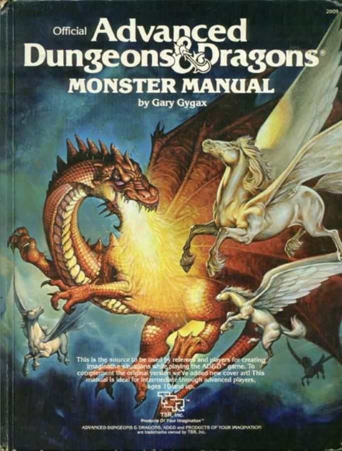 Advanced Dungeons & Dragons - 1st Edition - Monster Manual