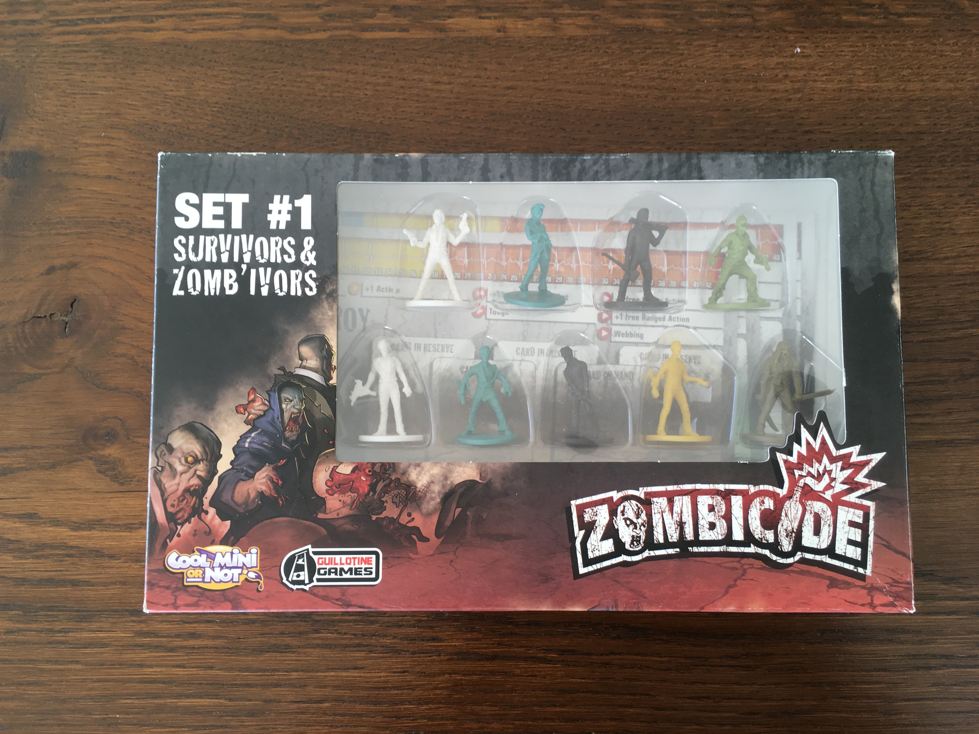 Zombicide set #1 - Survivors & Zomb'ivors