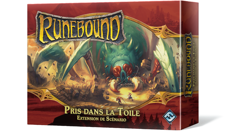 Runebound (troisième Édition) - Pris dans la Toile