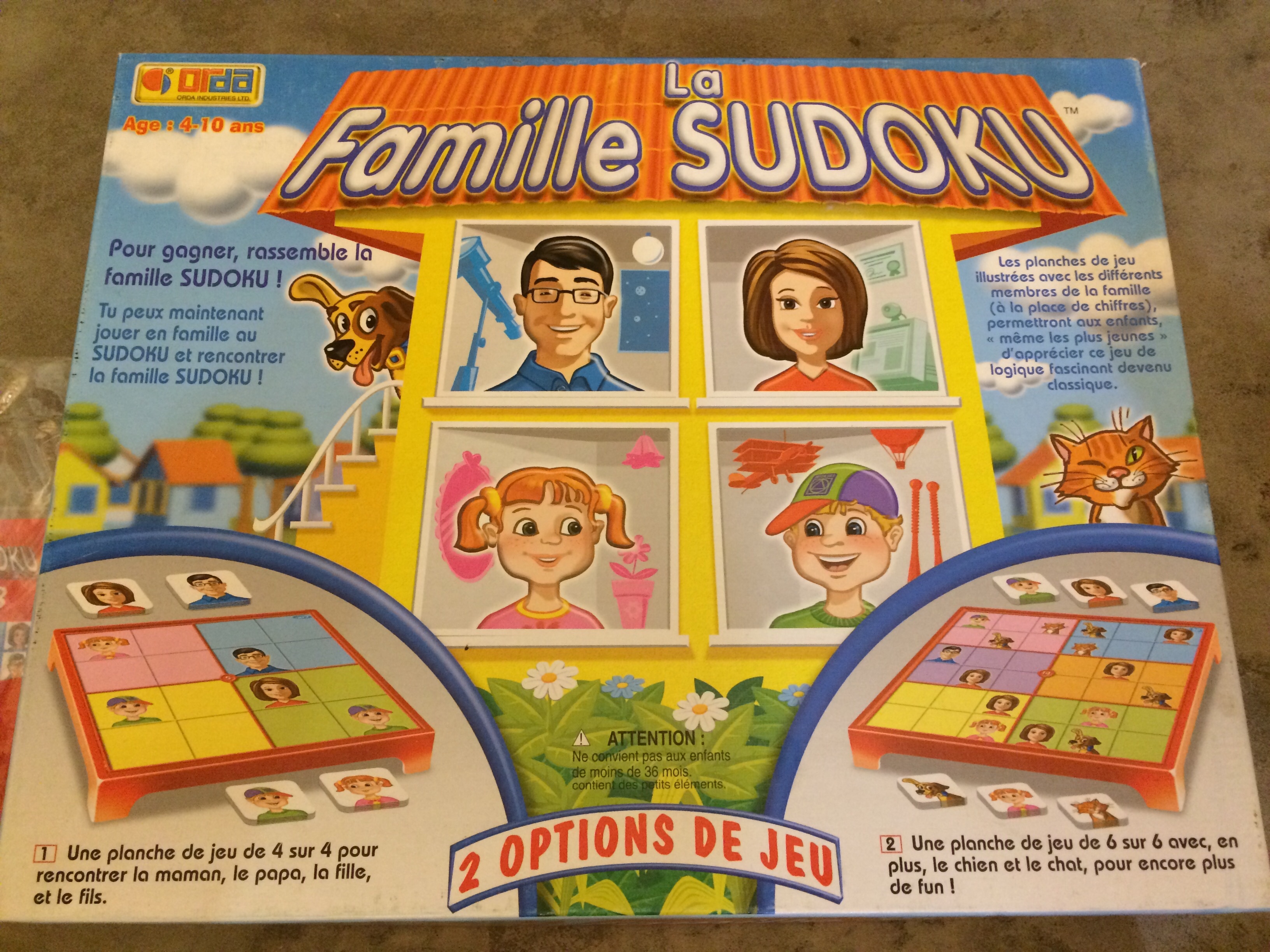 La famille sudoku