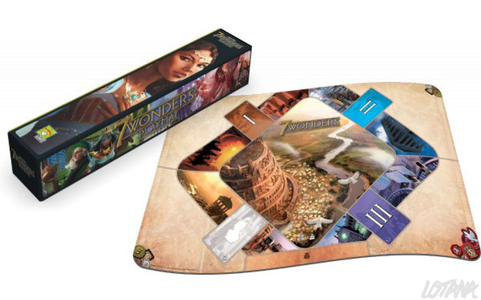 7 Wonders : tapis de jeu