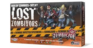 Zombicide - Box Of Zombies - Set 7 lost survivors