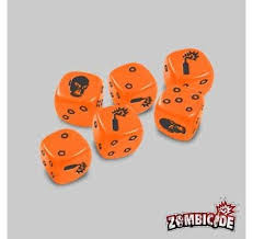zombicide : dice orange